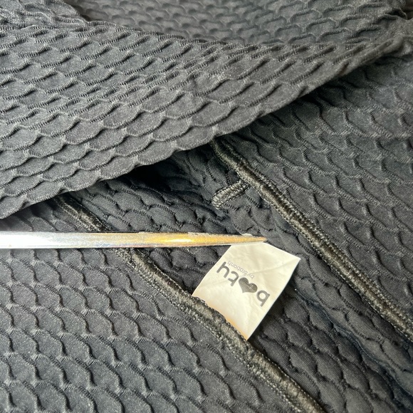 Booty by Brabants Black Croco Skin Booty Shorts - Picture 4 of 5